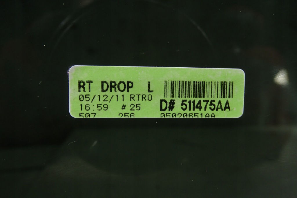 фото №4, Chrysler town country 11- стекло дверь левая задняя