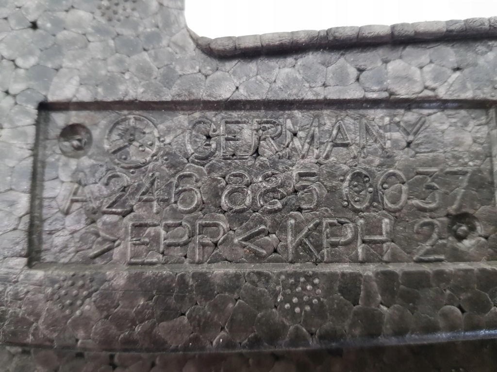 фото №16, Mercedes b-klasa w246 абсорбер пенополистирол бампера перед передний a2468850037