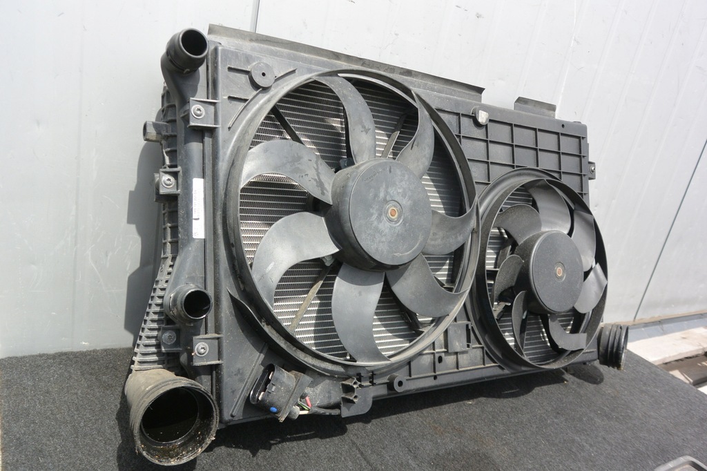 фото №9, Радіатор kpl вентилятор 1.4 tsi vw scirocco iii