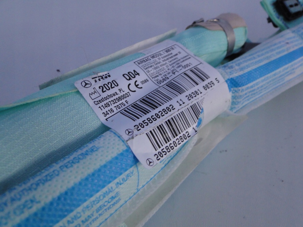 фото №10, Mercedes c klasa c205 205 coupe lift шторка безпеки права подушка безпеки 43 amg