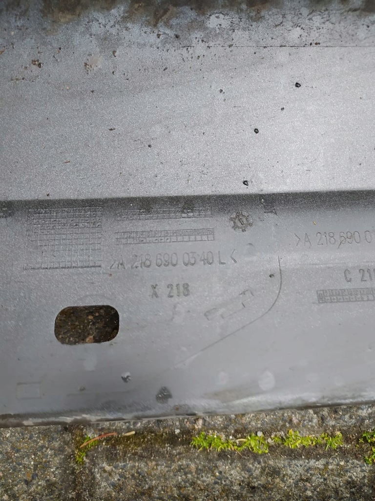 фото №7, Mercedes cls w218 молдинг порог порог amg line