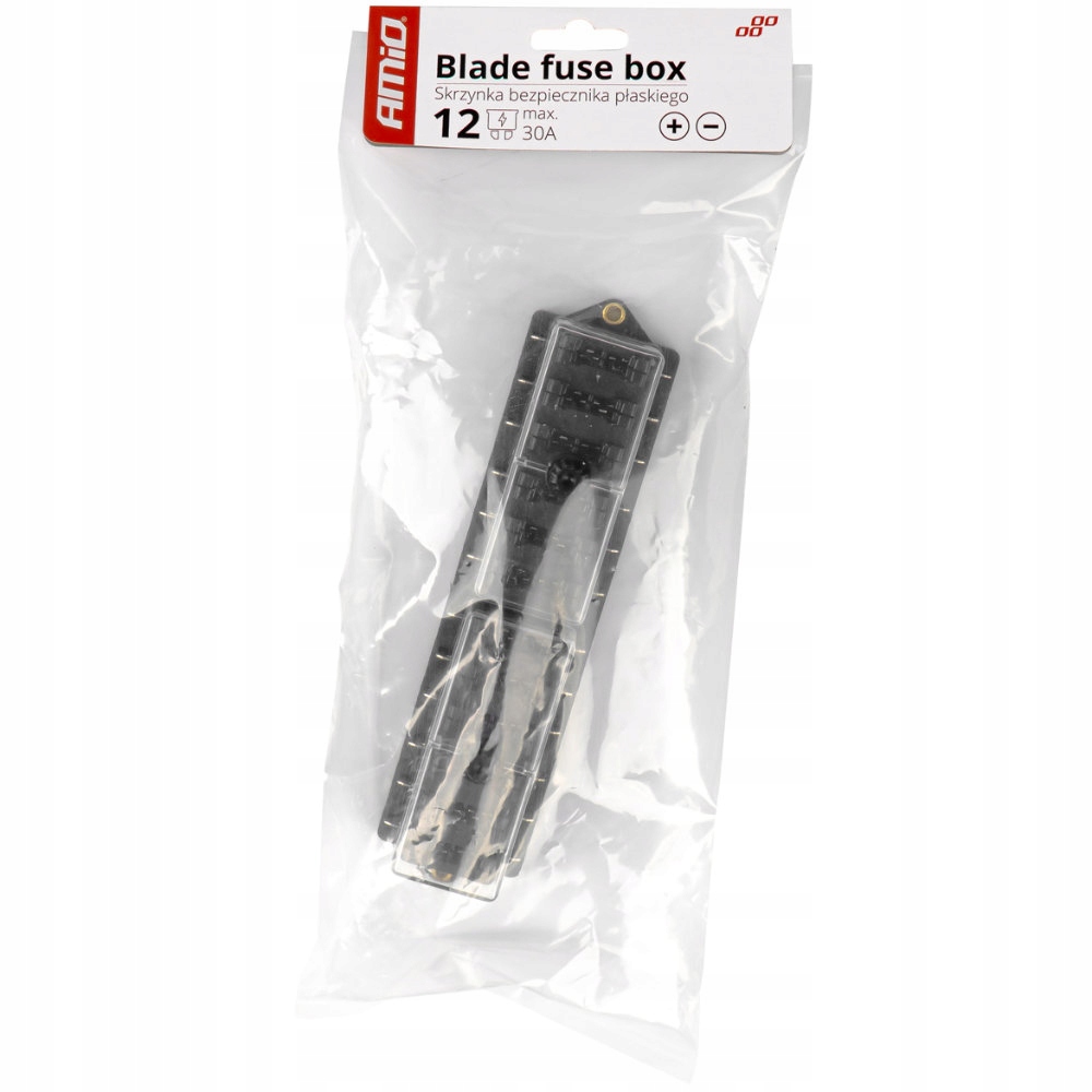 фото №8, Коробка запобіжник керамічна 12 гніздо amio-03044