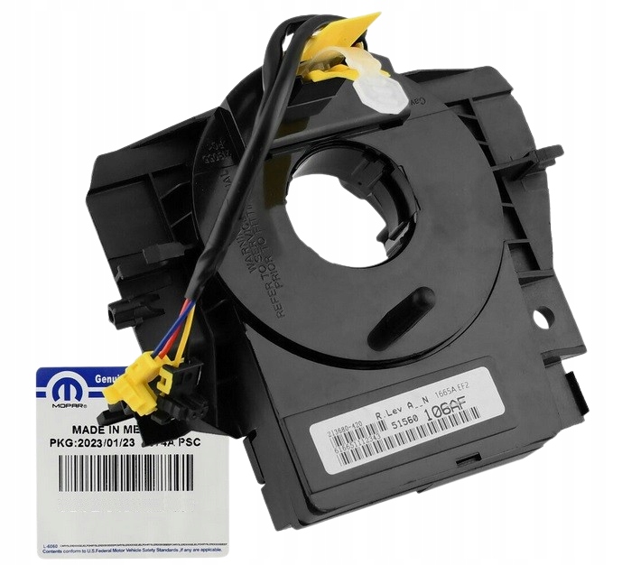 фото №1, Лента руля шлейф шлейф рулевого колеса подушка безопасности jeep wrangler jk 2007-2018