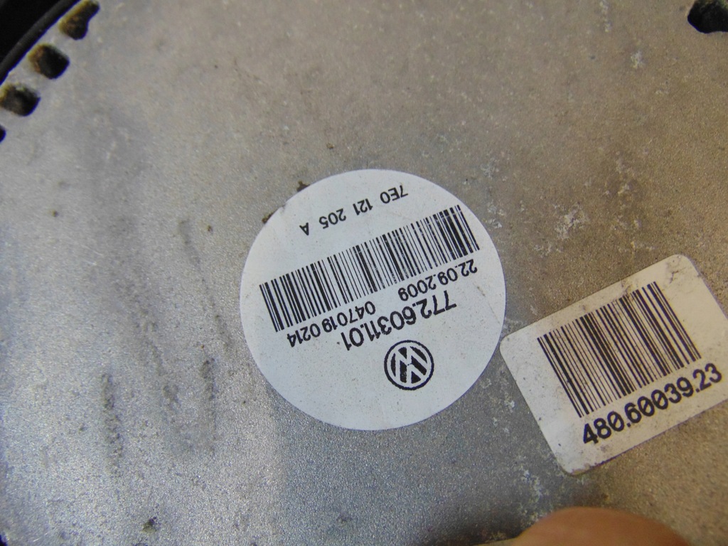 фото №11, Корпус вентилятор vw t5 t6 2.0 tdi 7e0121207c 7e0121205a