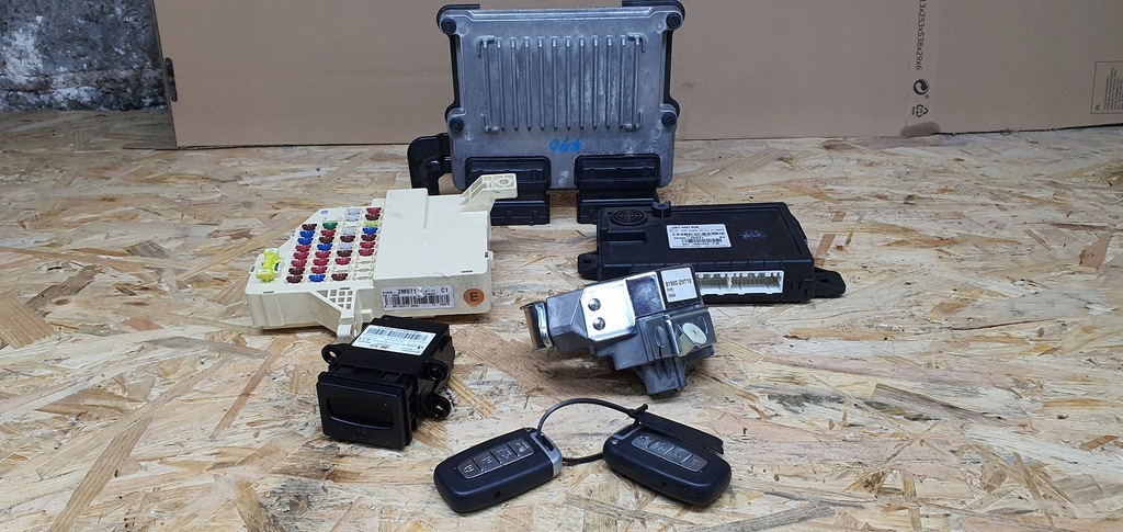 фото №1, Genesis coupe 3.8 g6da бортовой компьютер bsi bcm замок зажигания