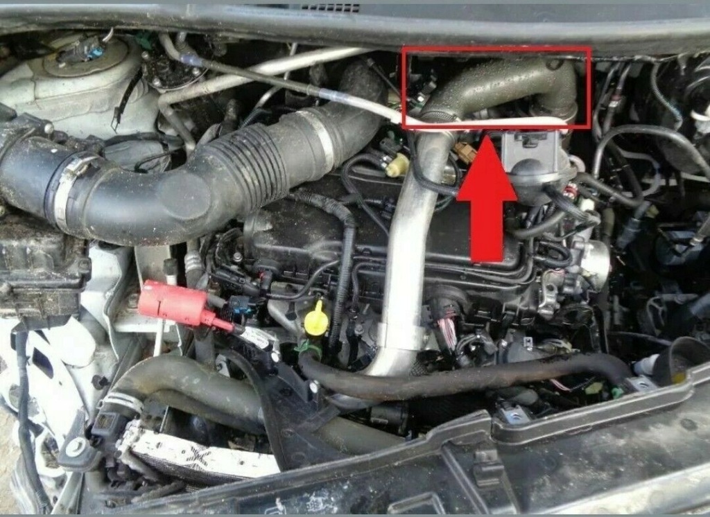 Skv труба turbo renault master iii 2.3dci бі-турбо Зі Шроту