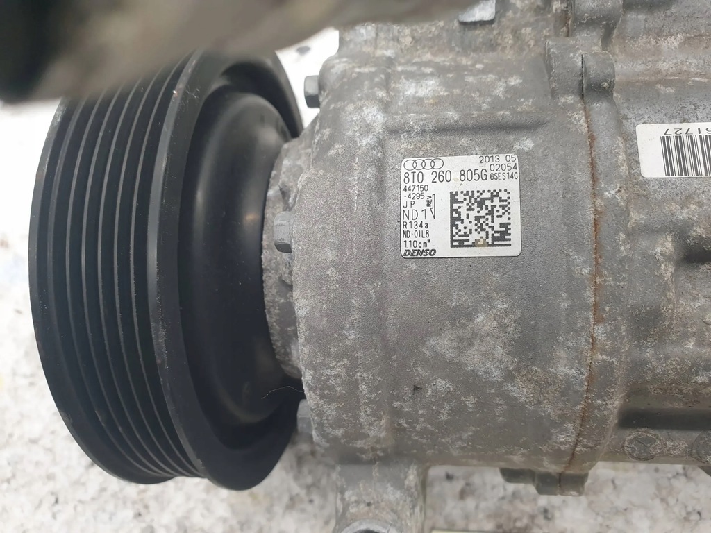 фото №6, Компрессор компрессор кондиционера audi sq5 8r q5 s4 s5 3.0 tfsi 8t0260805g