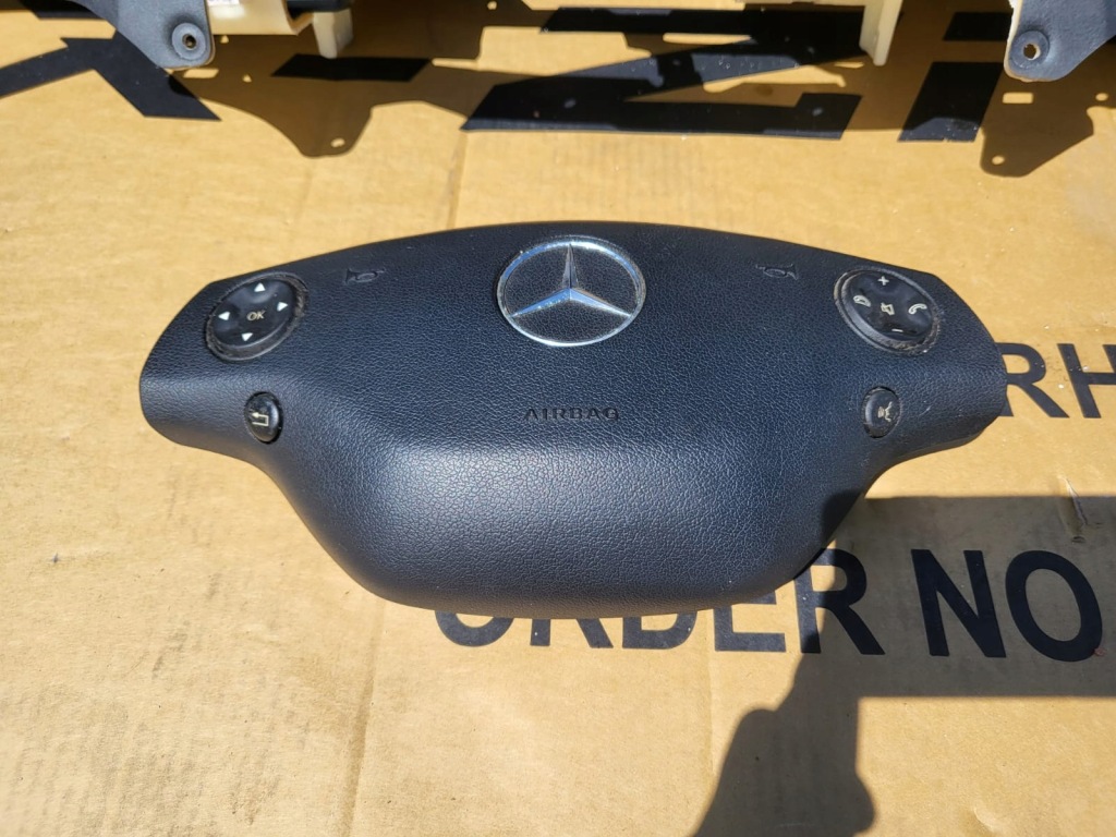 фото №6, Mercedes s klasa w221 приборная панель подушки безопасности подушка безопасности oryg