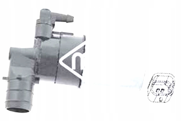 фото №2, Помпа розпилювача citroen peugeot rena ult 01- metalcaucho