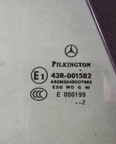 фото №2, Стекло правый задняя mercedes slk r172