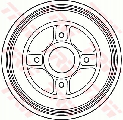 фото №8, Барабан тормозной задняя renault twingo ii 1.2/1.5d 03.07-