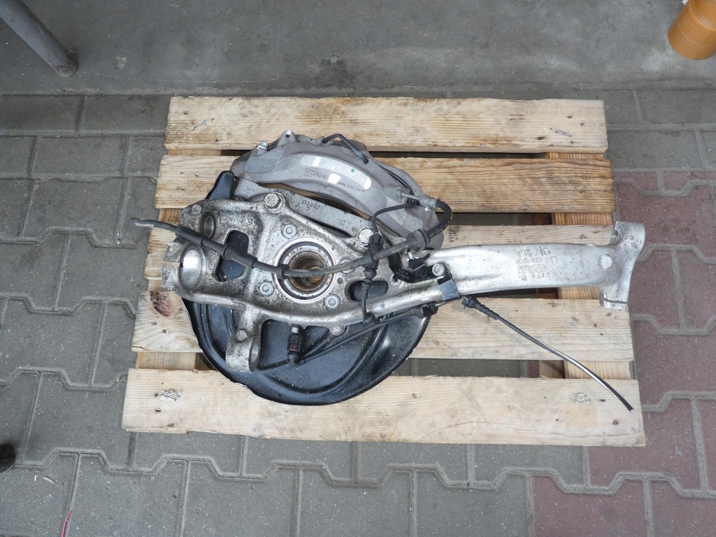 фото №7, Audi q7 поворотный кулак левая перед 4m0407559