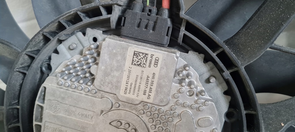 фото №9, S6 c7 4g вентилятор радиатора модули 4h0121003p 4.0 tfsi s7 4g