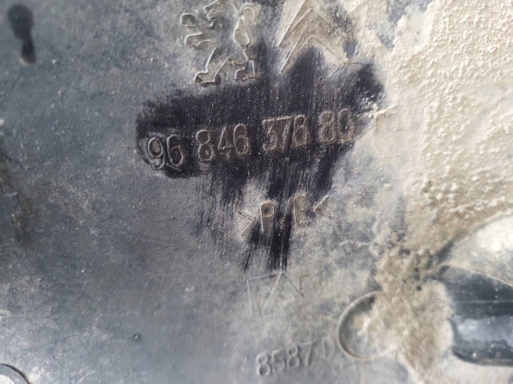 фото №5, Підкрилок задні задня сторона права peugeot 3008 i 9684637880