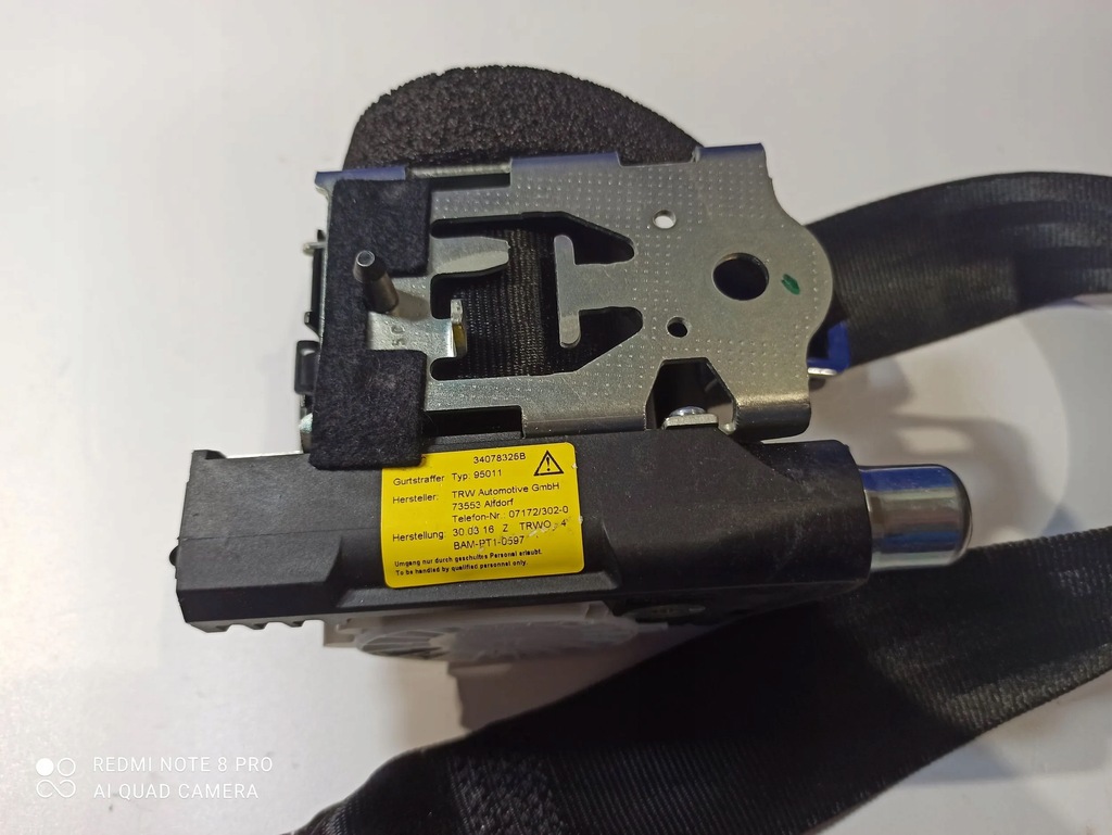 фото №6, Volvo s60 2017 ремені безпеки