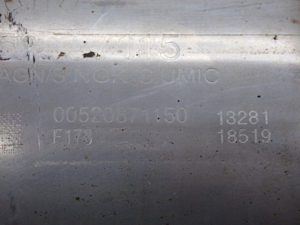 фото №8, Катализатор фильтр катализатор fiat qubo fiorino 13281 18519 00520871150