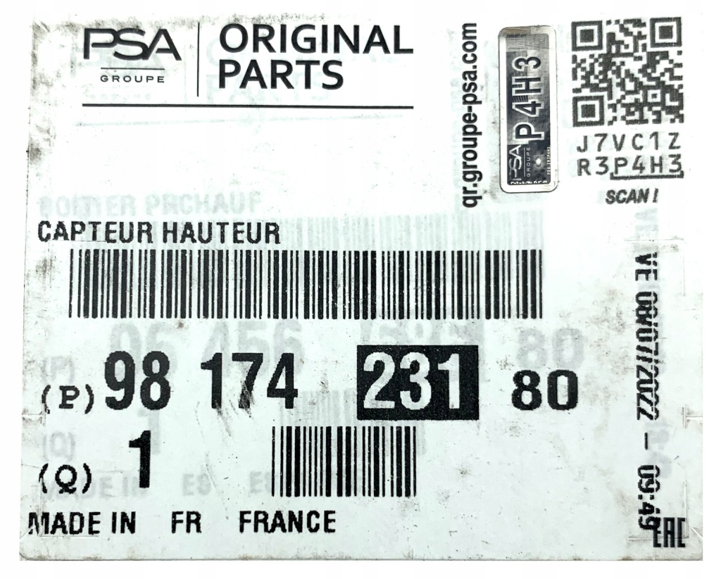 фото №5, Корректор высоты św. peugeot 3008 5008 prz oryg