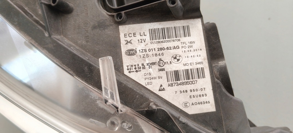 фото №13, Лампа перед bi ксенон led bmw z4 ii e89 dynamic поворотный lci 13-19r lift