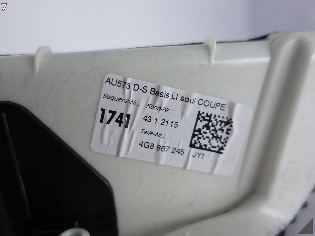 фото №8, Audi a7 s7 s-line 4g8 10-18 захист обшивка lewego стійка d coupe