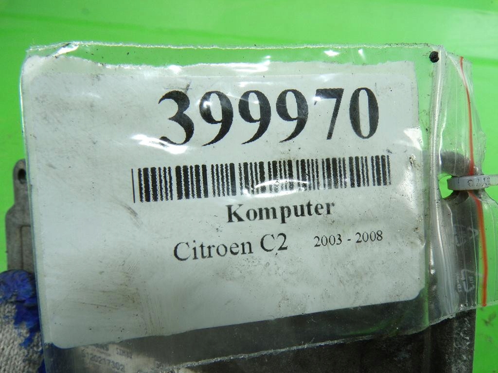 Citroen c2 peugeot 1007 бортовой компьютер блок управления двигателя s120217302a с Разборки