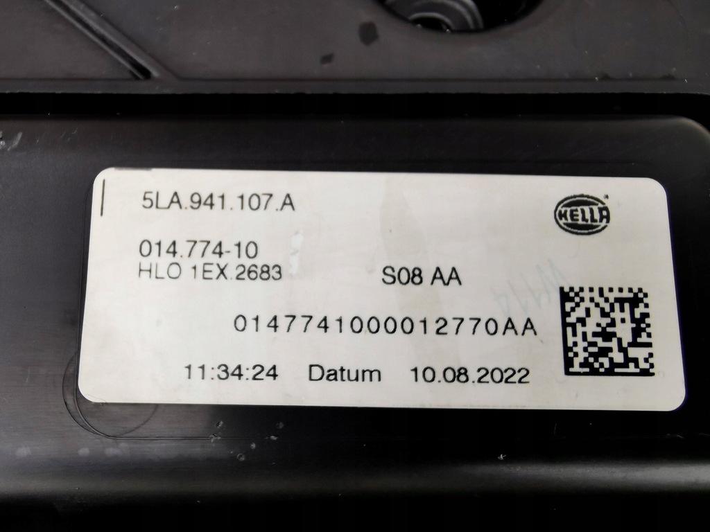 фото №16, Skoda enyaq iv 5la 20-25 решётка радиатора решётка радиатора лампа перед led 5la941107a