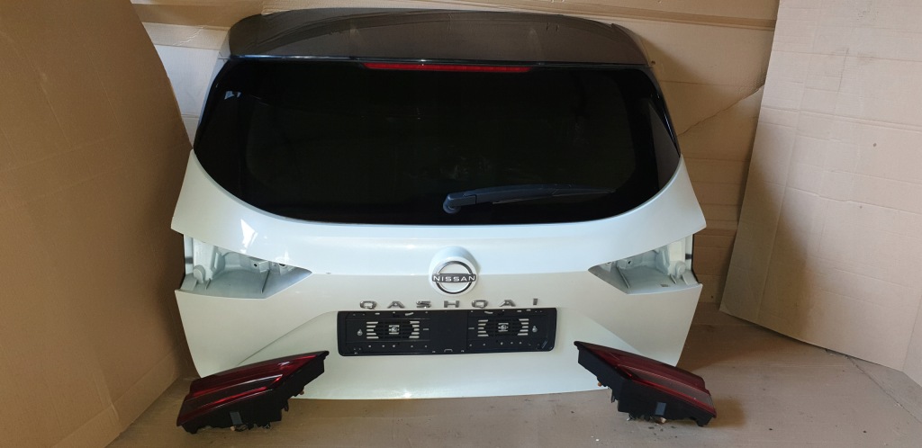 Купити Nissan qashqai 3 3 j12 21-24 кришка багажника задня задній білий перламутр