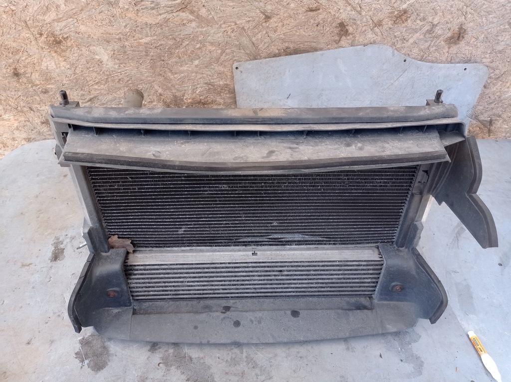 фото №1, Радиатор комплект fiat doblo ii lift 1.6 2.0 mjet