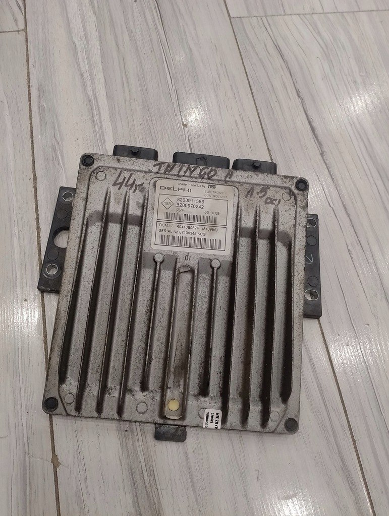 фото №1, Бортовий комп'ютер блок керування 8200911566 8200976242 renault twingo ii 1.5dci