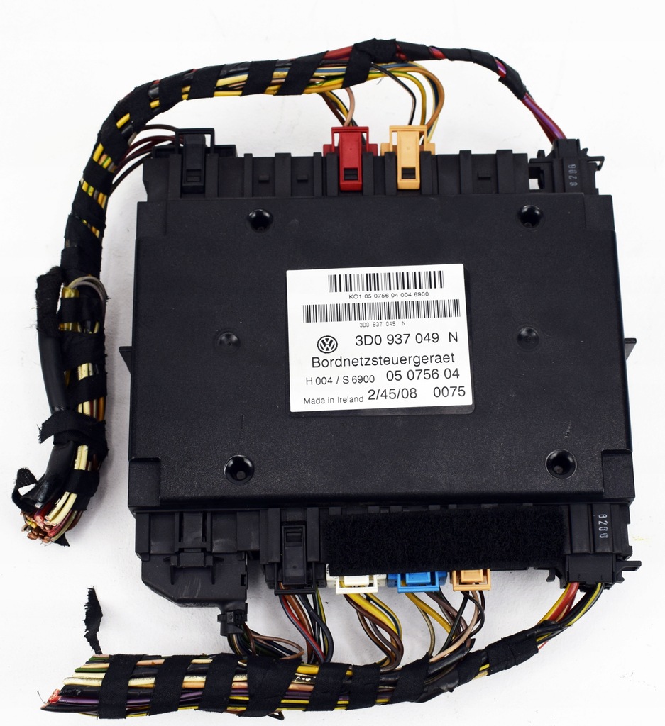 фото №1, Vw phaeton lift модуль блок управления 3d0937049n