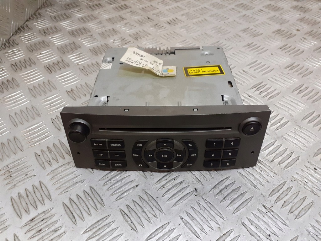 фото №1, Радио заводской cd citroen c5 9659143177