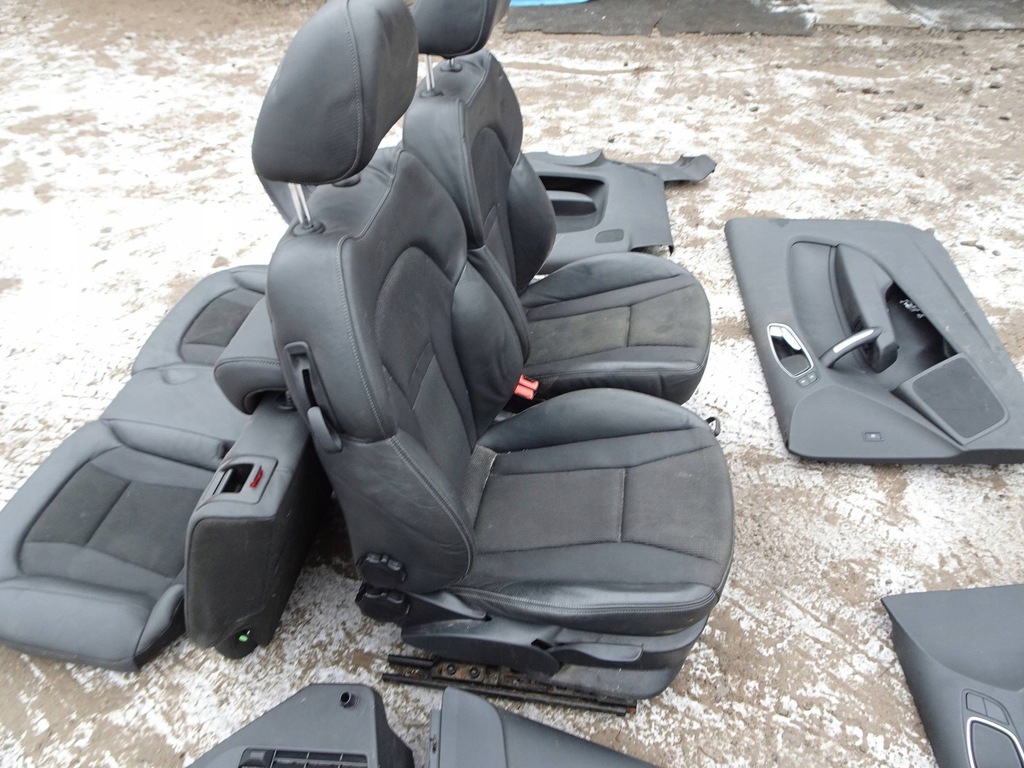 фото №8, Сиденья обшивки пластики потолок kpl. audi a1 8x s-line