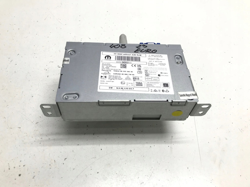 фото №1, Peugeot 408 p54 astra l 308 iii 2023 блок управления блок управления радио навигации