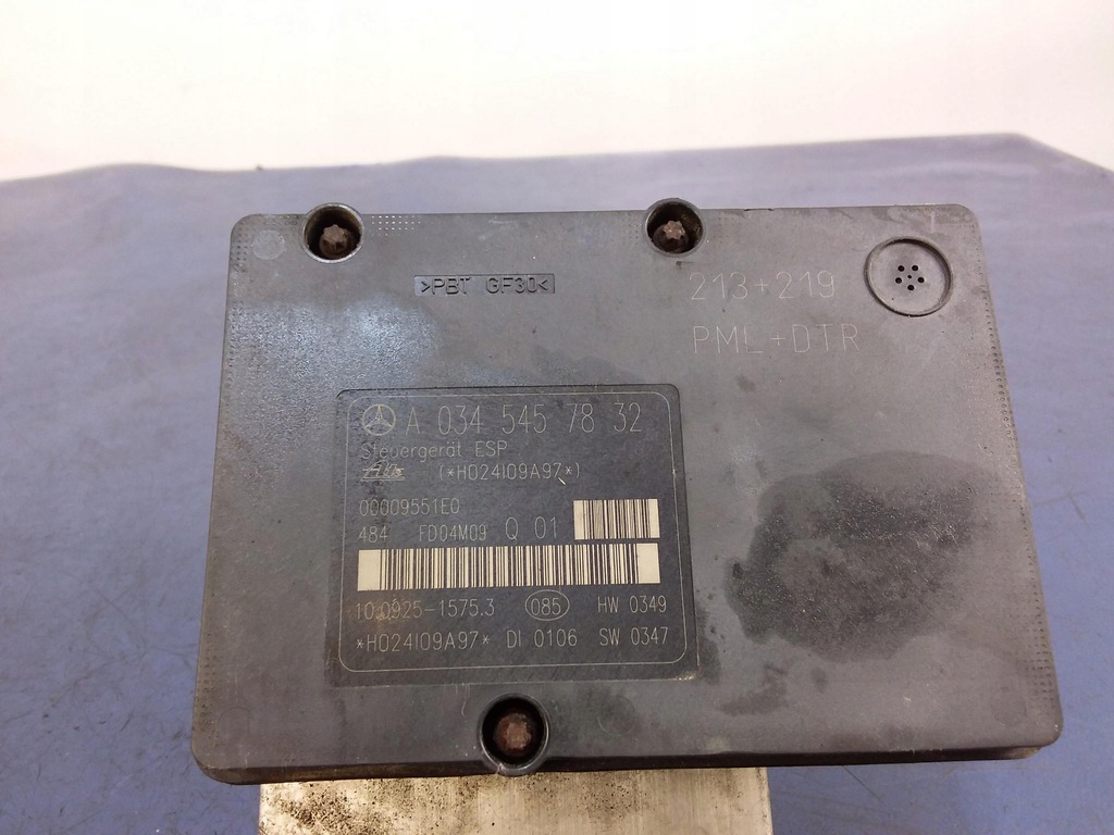 фото №5, Mercedes c w203 насос abs 0054313012