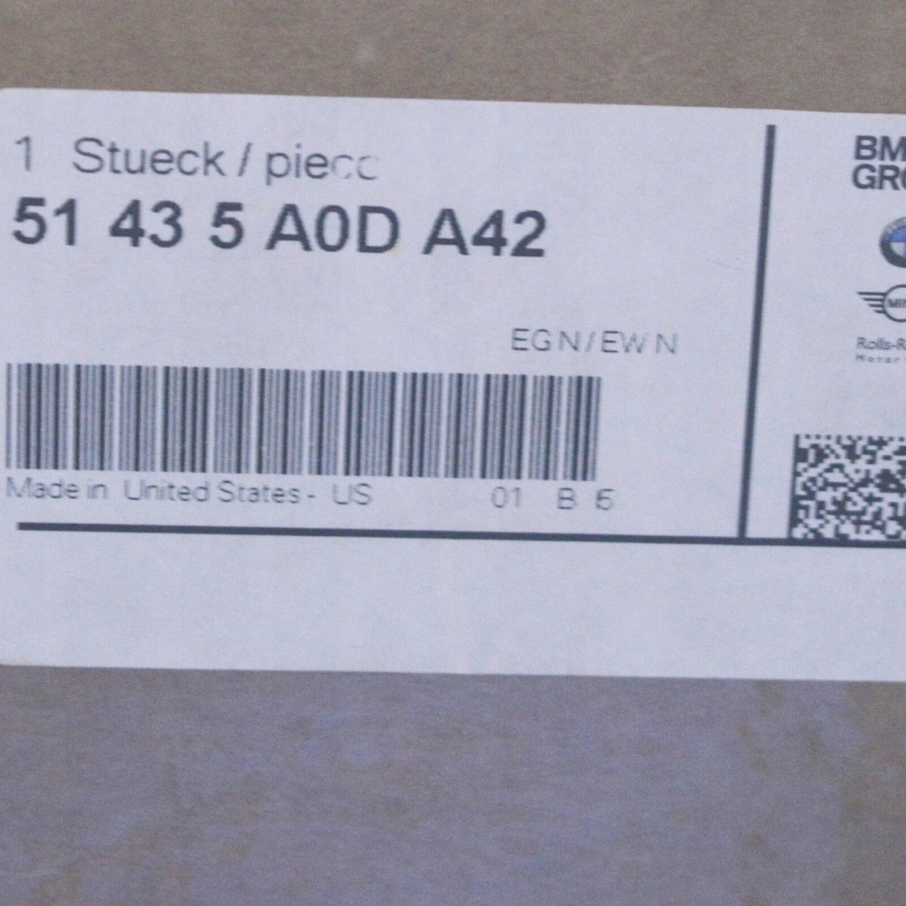 фото №10, Bmw x7 g07 передняя правая защита стойка a 51435a0da42