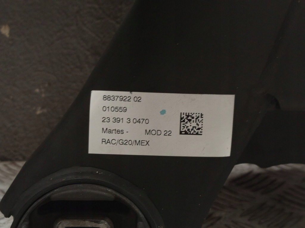 фото №8, Bmw оригинальный номер 8837922 3' g20 g20 lci подрамник подрамник балка подвеска заднего