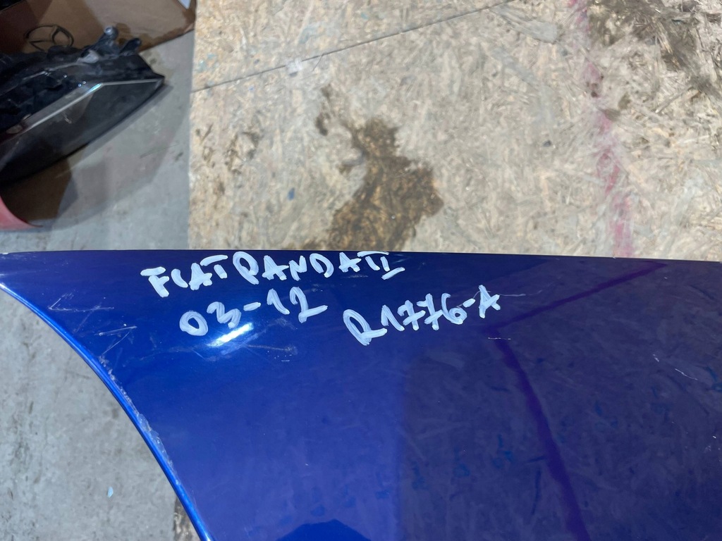 фото №12, Fiat panda ii 2 03-12 капот крышка двигателя