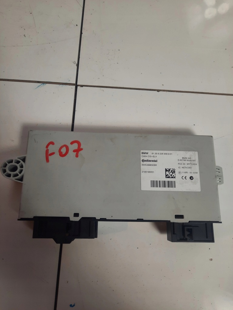 фото №1, Bmw 5 f07 модуль блок керування cas4 9226958