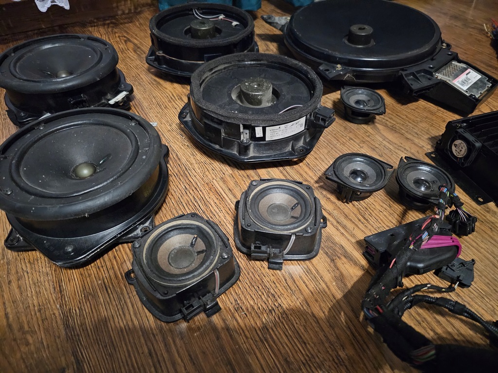 фото №12, Audi a8 d3 4e0 lift набор аудиосистема bose kpl.