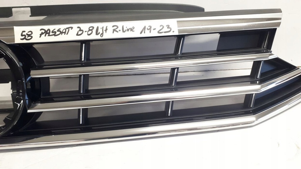 фото №4, Vw passat b8 2019-2023 lift решётка радиатора перед