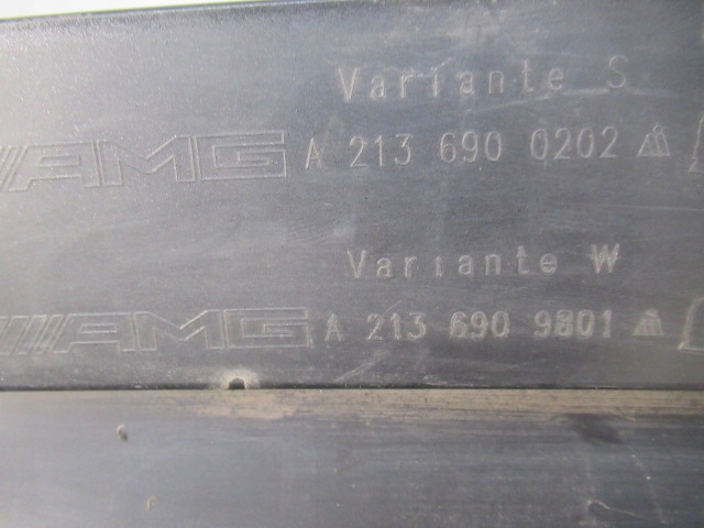 Накладка  порог порог правый  mercedes e klasa 213 w213 amg 63 Недорого