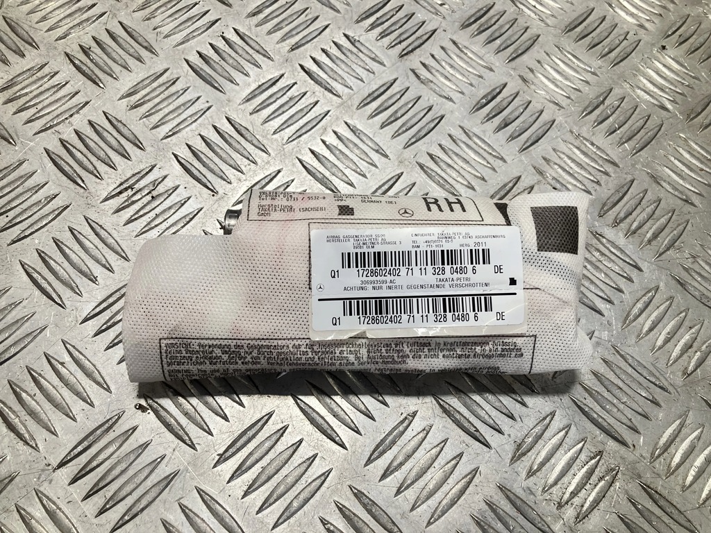 фото №2, Подушка подушка безпеки сидіння права mercedes slk r172