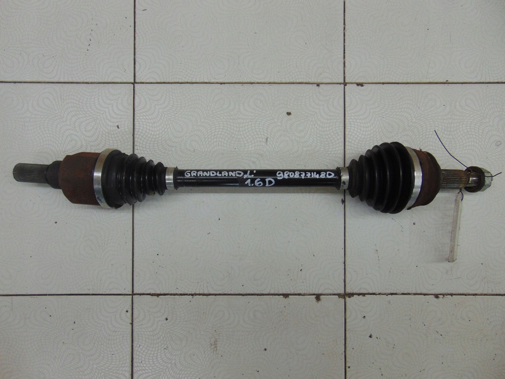 фото №1, Приводной вал левая opel grandland x 1.6d 9808771480
