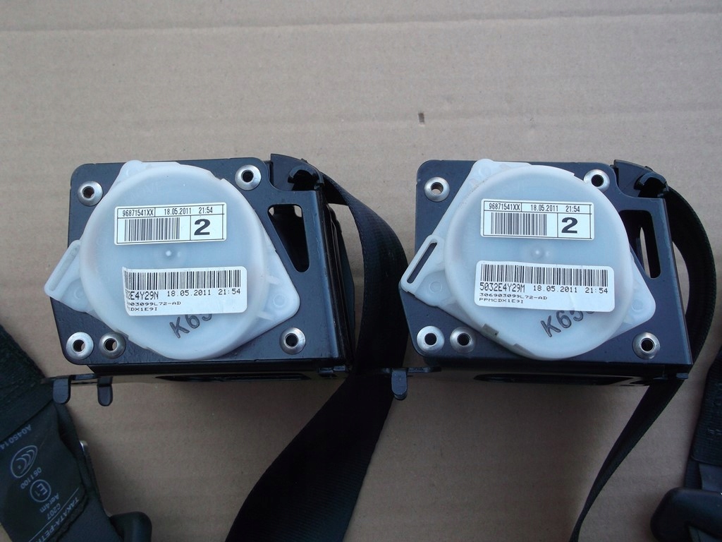 фото №2, Citroen ds4 pas безпеки задня