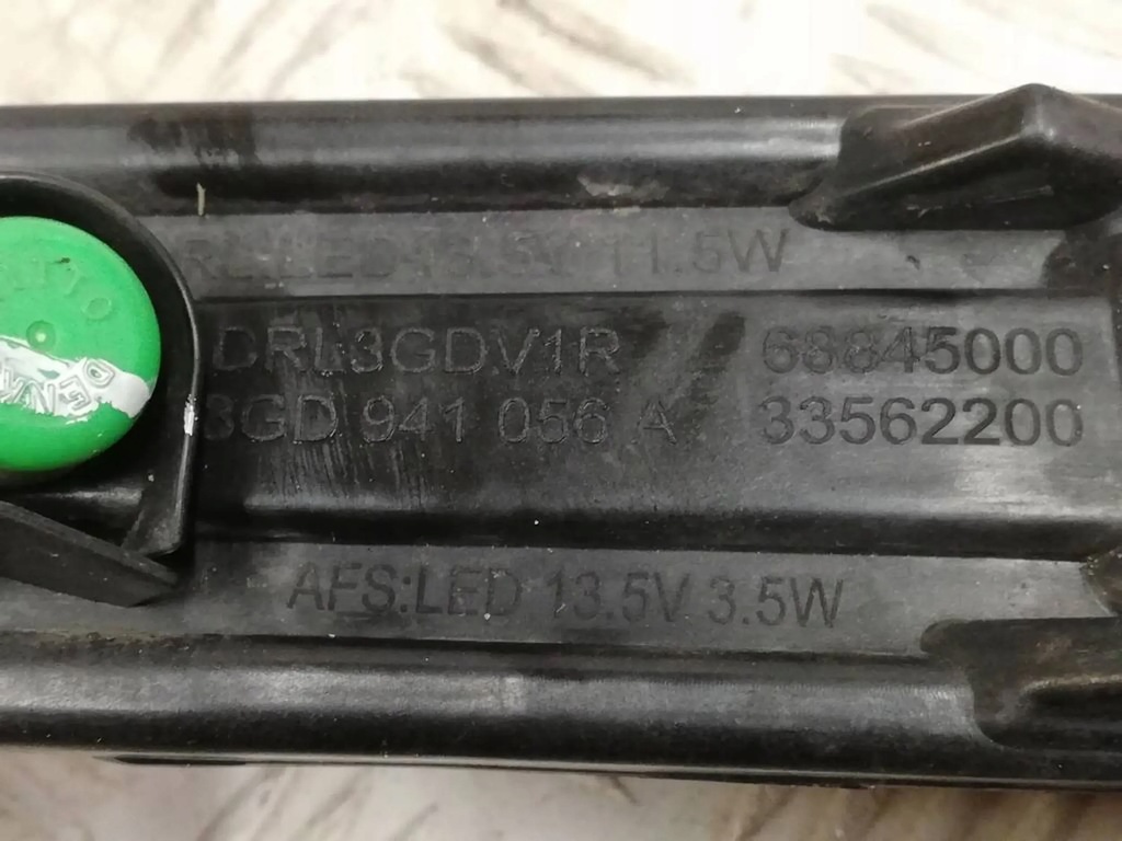 фото №9, Dd противотуманная фара правый vw passat b8 gte 3gd941056a