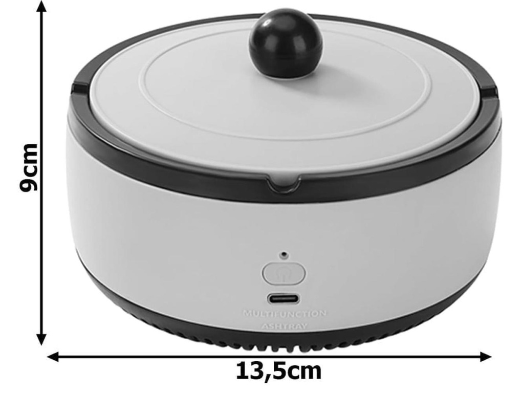 фото №10, Inteligentna акумулятор. usb електронна попільничка do видалення диму