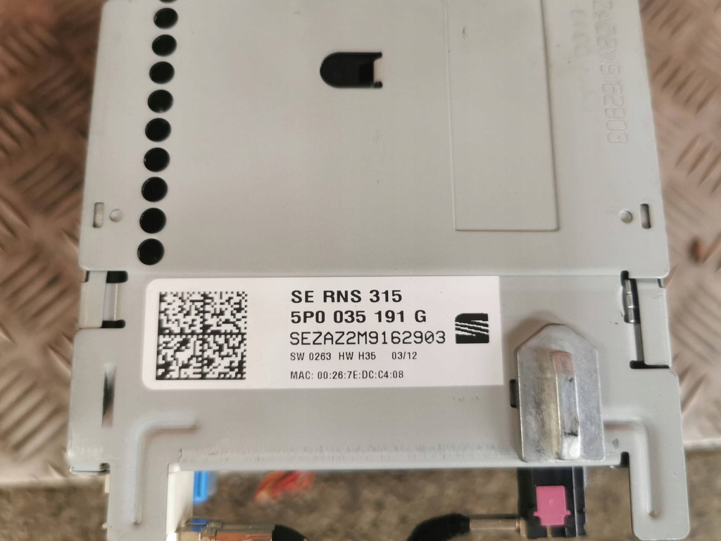 фото №3, Seat altea lift rns 315 радио навигация 5p0035191g