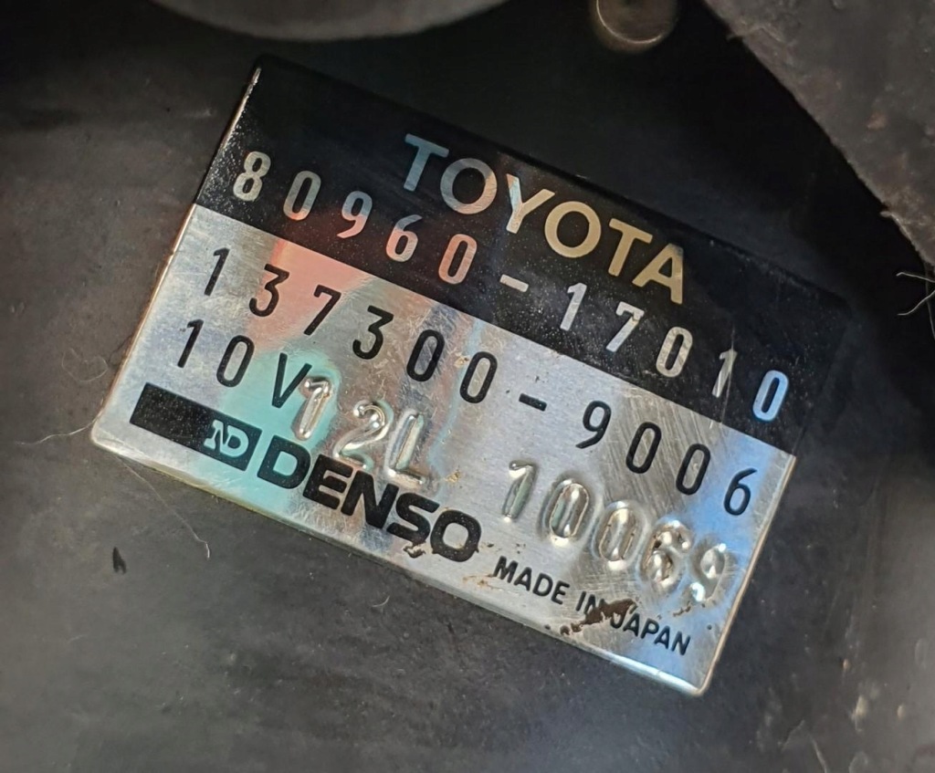 фото №8, Насос підсилювача toyota mr2 ii sw20 80960-17010