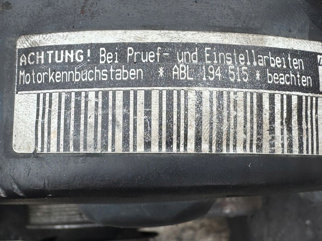 фото №9, Двигатель kompletny vw t4 1.9 td abl transporter 68km новый грм 2001r