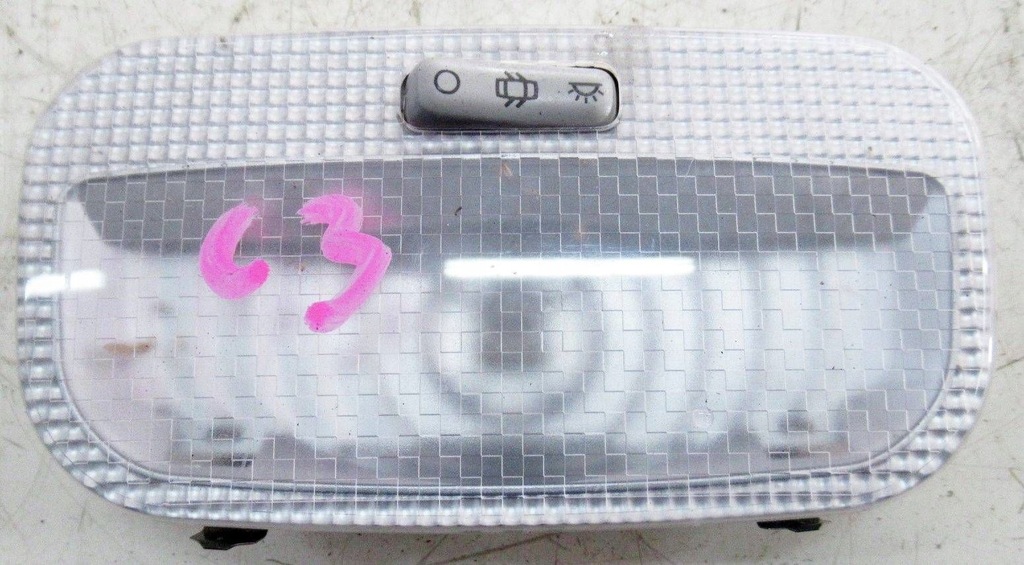 фото №1, Citroen c3 picasso лампа освещение салона потолочный 9682063980