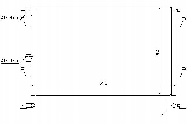 фото №2, Nissens 94627 конденсатор, кондиціонер